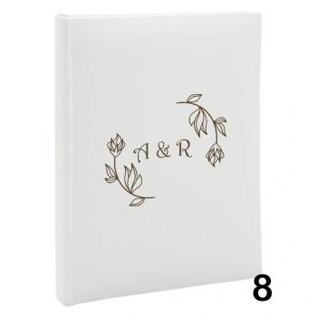 Album ślubny, wsuwany, 50 zdjęć 15x21, personalizowany, 12 wzorów
